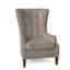 Fauteuil à oreilles Gallin en cuir véritable capitonné de 31 po de largeur-106834926-106834933