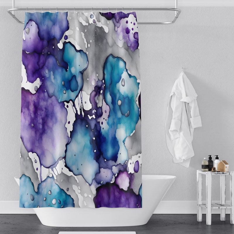 Rideau de douche Vendla, 83 po x 70 po