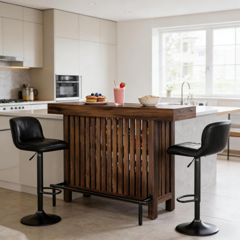Chating Table  With Footrest,Bar Table,Dining Table,Kitchentable