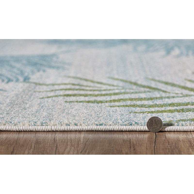 Alessa Area Rug, Rectangle 3'3" x 4'11", Spa