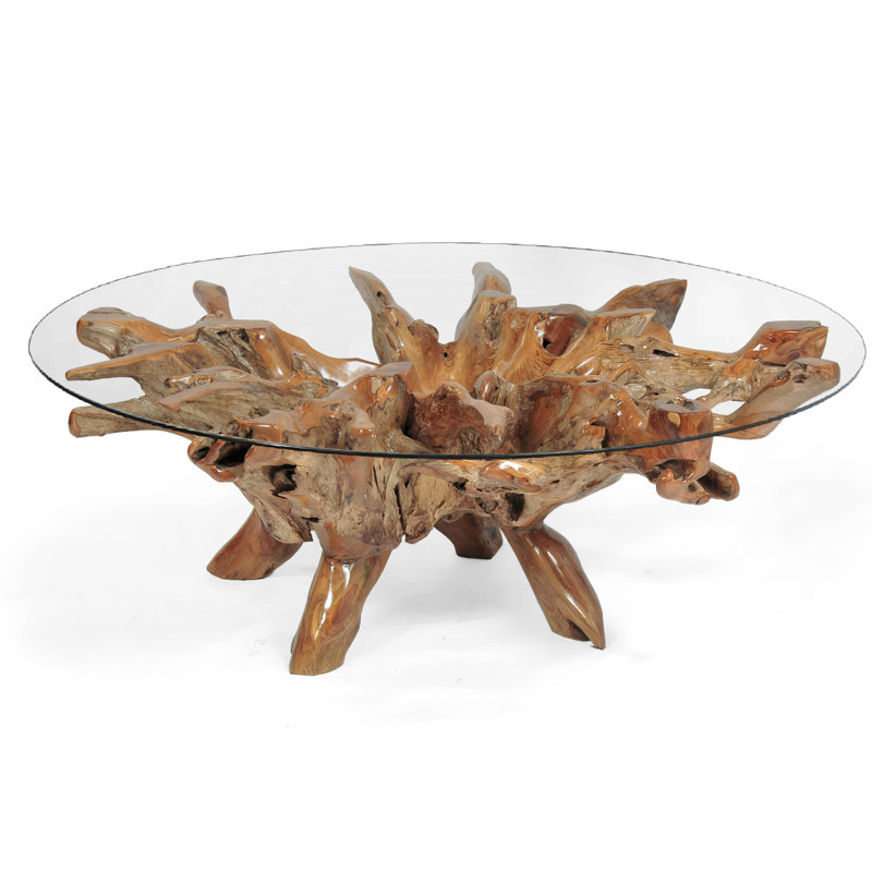 Glass Top Coffee Table