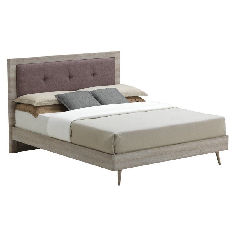 Corinne Upholstered UK Double - DE 135 X 190 Cm Bed