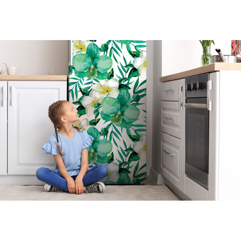 Plants & Flowers Door Decal