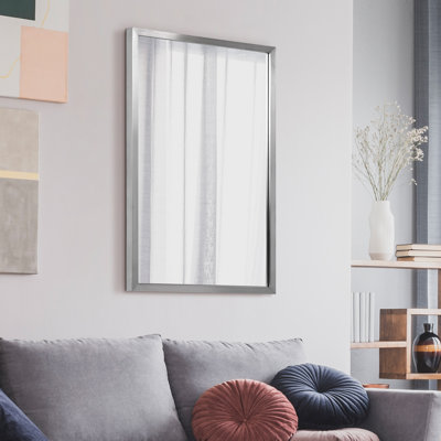 Manal Stainless Steel Rectangle Mirror