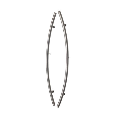 Poignée de porte élégante en demi-lune