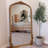 Minimalist Retro Rectangular Wardrobe Full-Length Mirror-110886773