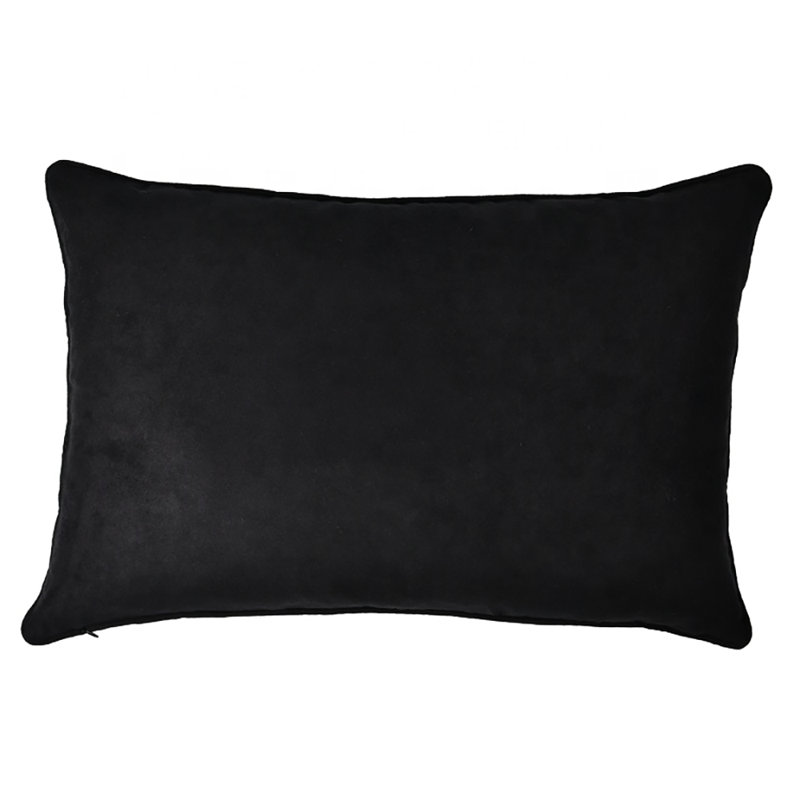 Housse de coussin lombaire patinée Royal Bengal, Vert, 12 po x 20 po, Rectangulaire