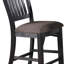 Chaise haute rustique