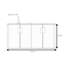 Buffet simple luxueux et léger de style italien-665762131-665762129