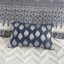 Ensemble de housse de couette en coton pour lit double / grand 3 pièces avec capitonnage en chenille-119744523-119744527