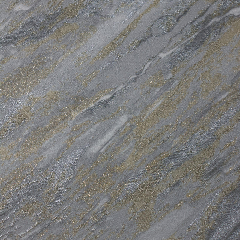 Papier peint Glint Luxe Marble, Gris foncé