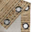 Rideau de fenêtre décoratif à 2 panneaux Latitude Run®, 50 po x 84 po, brun sable, caramel-1317388224