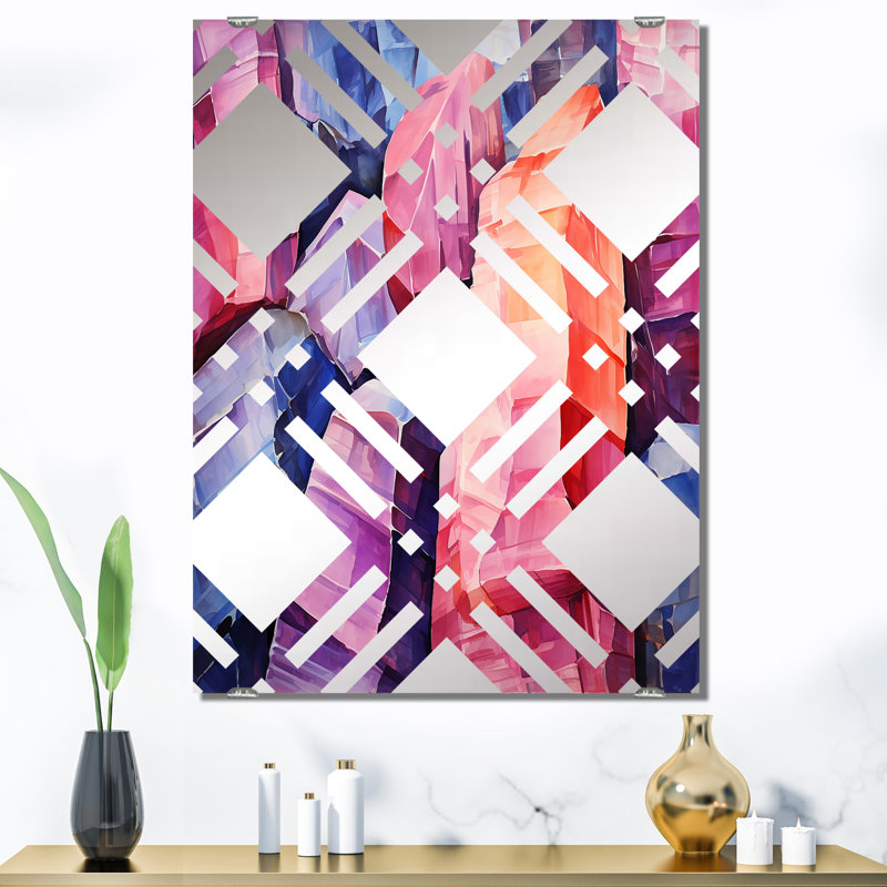 Dalane - Miroir mural spirituel en pierre MIR136047, 40 po x 30 po