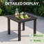 Ensemble de conversation coulissant pour 2 personnes avec table d'appoint-1162372860