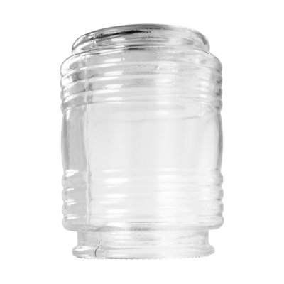 Verre de rechange pour pot de gelée Design House, cylindre, ouverture de 3 pouces