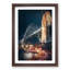 Sydney Harbour Bridge Australia Abstract Art - Picture Frame Painting Print-55640778-55640779