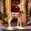 Présentoir de renne de Noël illuminé