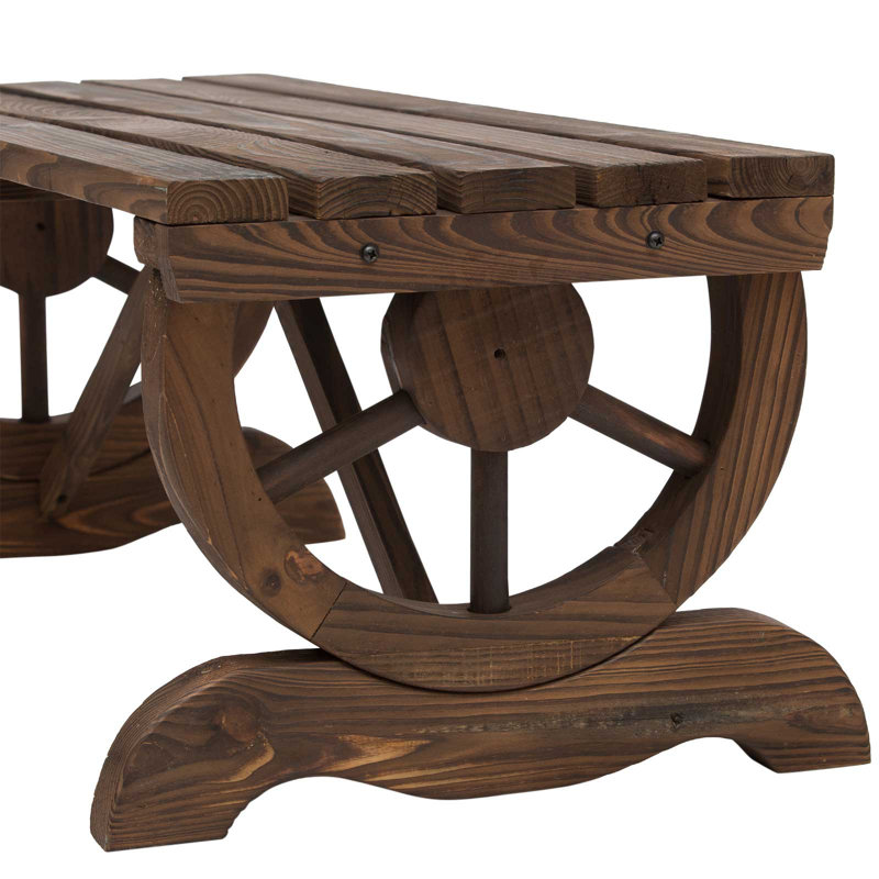 Banc de véranda pour l'extérieur, Brun