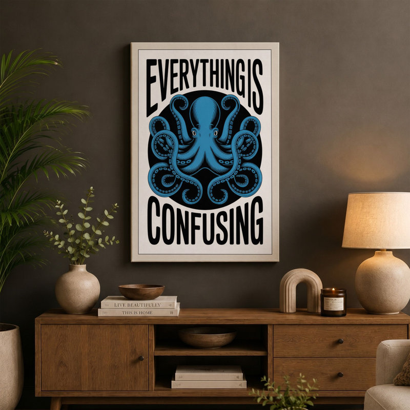 Print, 18x12 - 45.7 x 30.5 cm, Teal Border