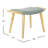 Bedlington Upholstered Bench-1580292411
