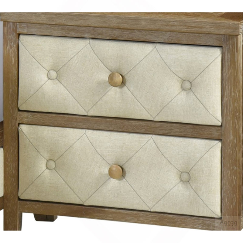 Magnifique table de chevet à finition noyer avec 1 tiroir conçu pour façades de meubles de chambre à coucher modernes, Walnut