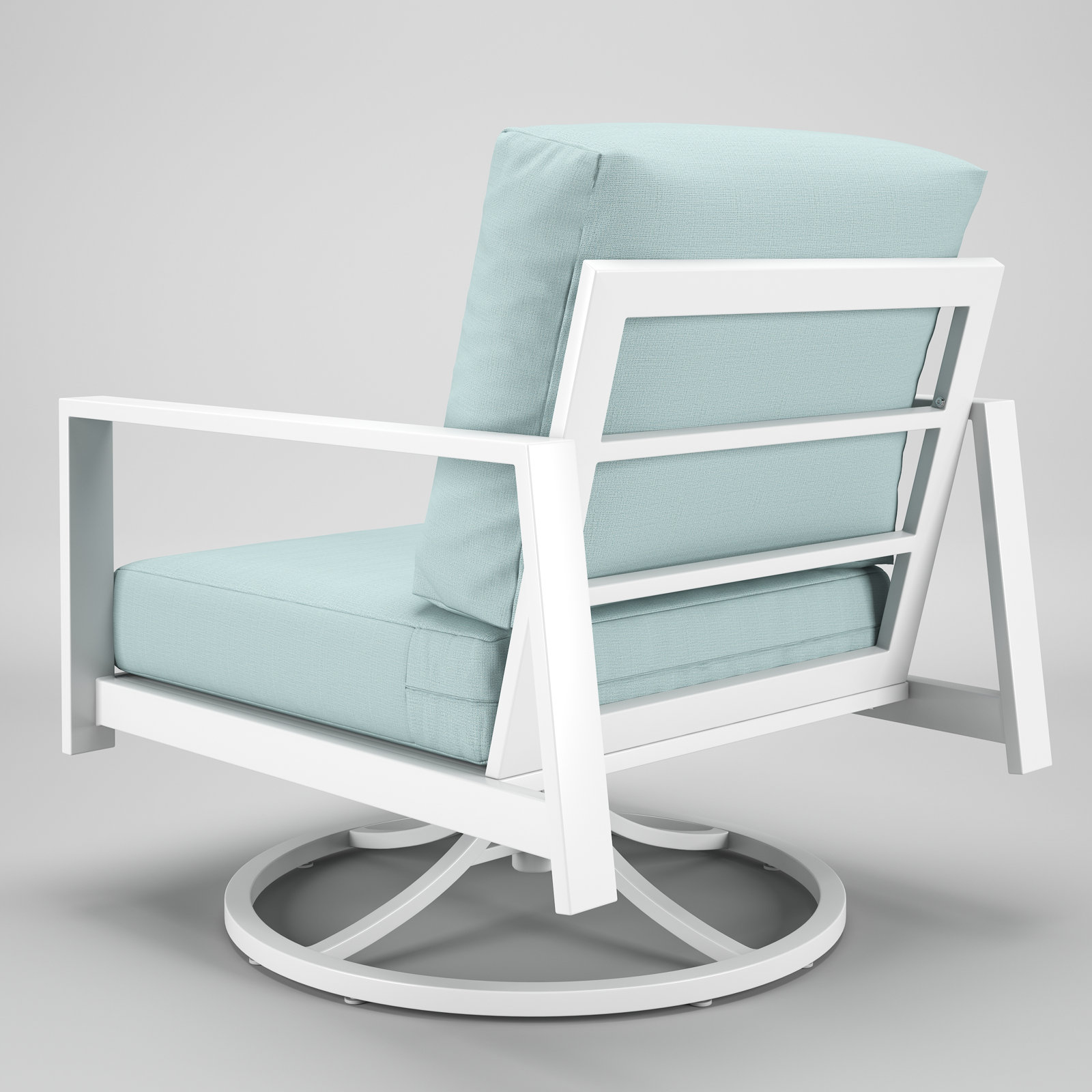 Townsend Sunbrella® Swivel Patio Lounge Chair, Bliss Dew
