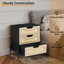 48 cm W Bedside Table
