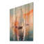 Minimalisme, voilier, rythmes, impression sur bois-1902912822