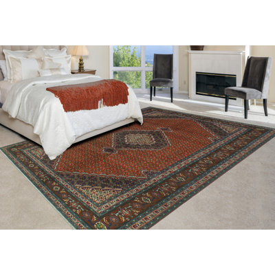 Tapis rouille Fine Vintage