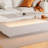 47.2" Rectangular LED Lights Coffee Table With 2 Drawers-114232610