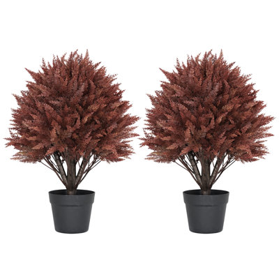 24 in. Artificial Cedar Ball Topiary Tree in Pot, Faux Potted Cedar Plant for Indoor Outdoor Front Porch Patio Entryway Decor