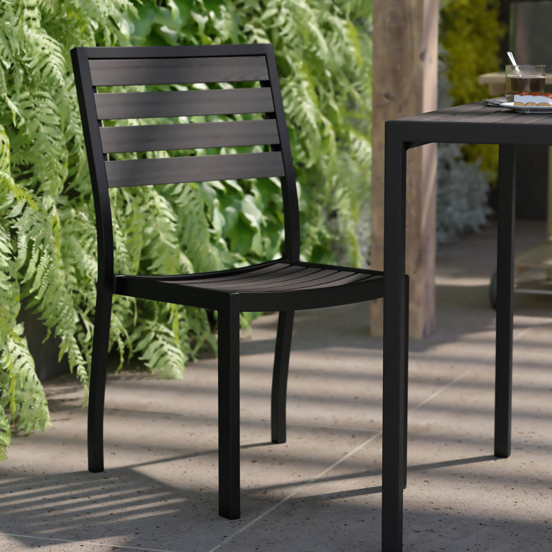 Chaise d'appoint Saville, Gris teck délavé