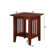 Jarrah Solid Wood End Table