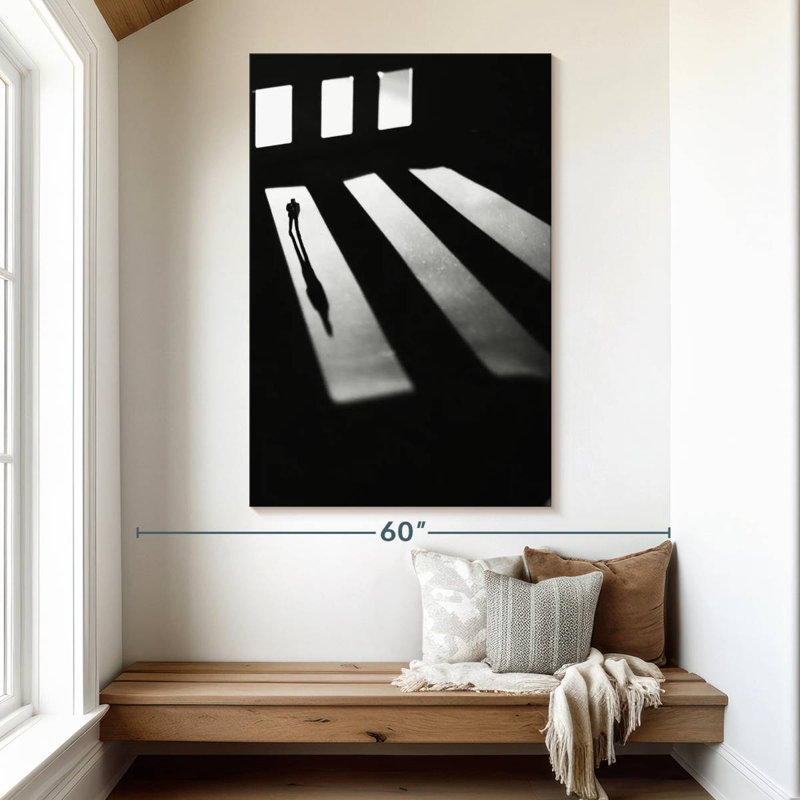 Through The Darkness, 51" H x 34" W