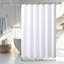 3-In-1 Waterproof Waffle Reversible Shower Curtain Liner Set With 12 Stainless Steel Hooks-1091233273