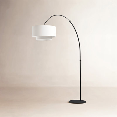 Lampe sur pied arquée 75 po Tanyel