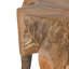 Cypress Natural Teak Wood End Table