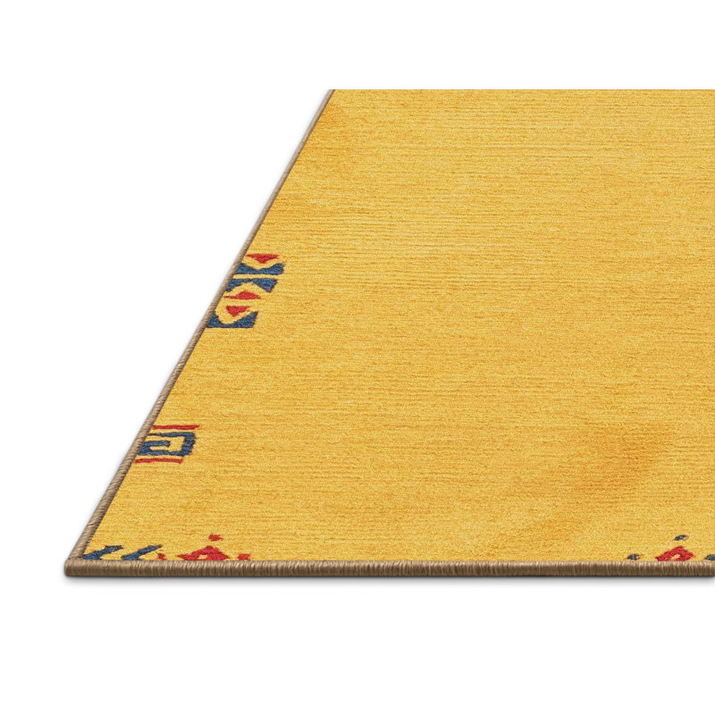 Abstract Indoor Rug, Rectangle 4' x 6'