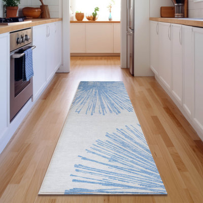 Premium Machine Washable Cerrito Denim Rug