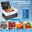 WOLTU 48m³ L Freestanding Mini Fridge with Freezer