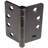 Fir Grain Fiberglass 2 Panel Shaker Exterior Door with 4-9/16" Jambs-56084438-56084437
