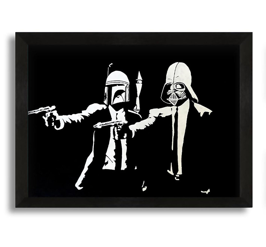 Leinwandbild Star Wars Pulp Fiction