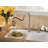 Hanover Pull Out Single Handle Kitchen Faucet with Soap Dispenser-4335090