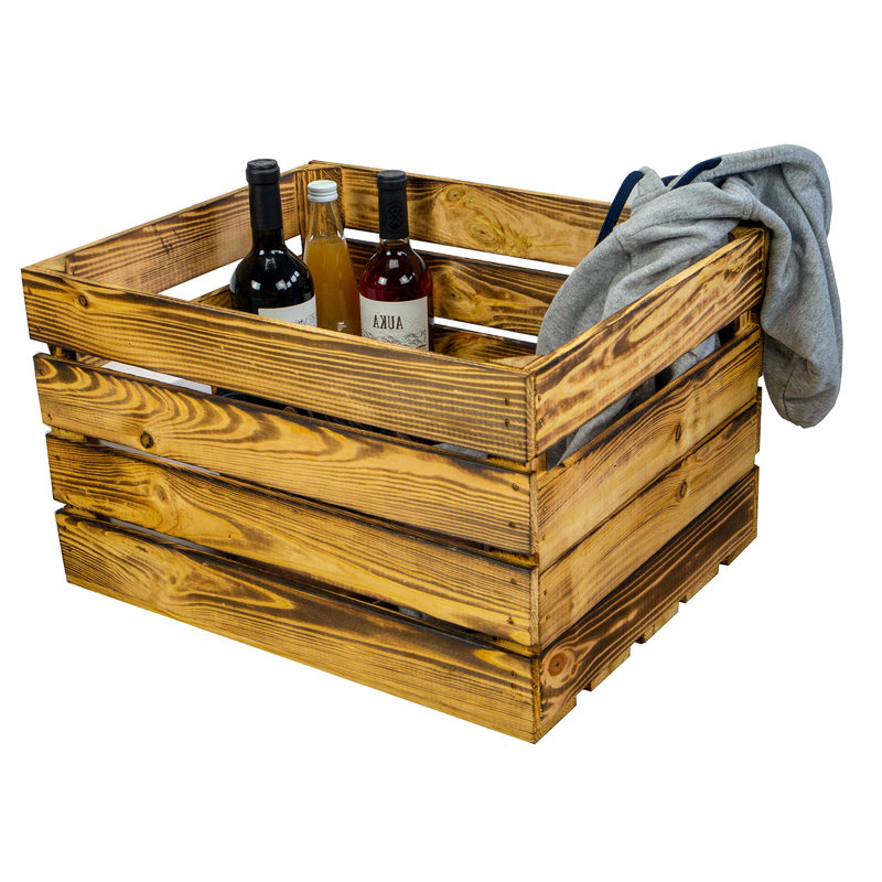 4 Pair Stackable Solid Wood Shoe Rack