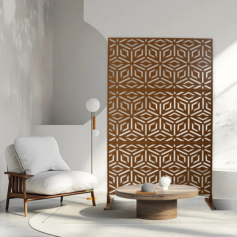 Écran d'intimité pour l'extérieur et l'intérieur, Brun