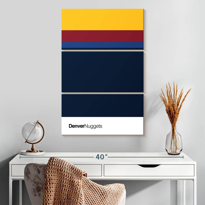 Sireci Denver Nuggets, 32" H x 20" W