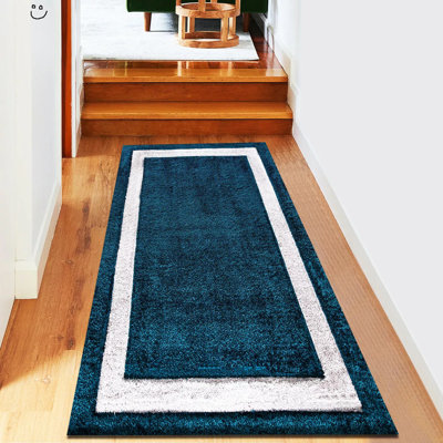 Saronda Machine Tufted Shag Area Rug
