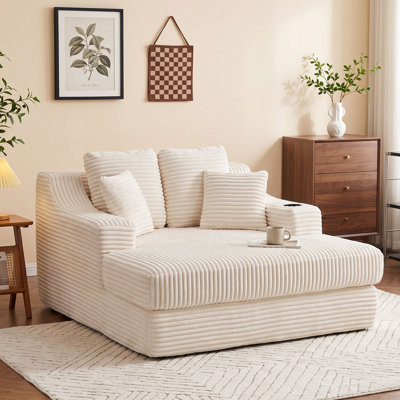 2 Seater Corduroy Sofa