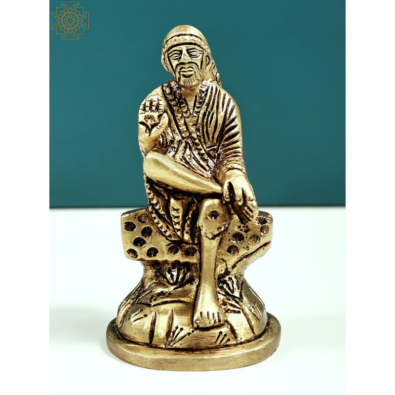 Décoration de maison 3 po Shirdi Sai Baba