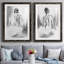 Soft Silhouette V - 2 Piece Print on Canvas-265539963-265539959-195628231